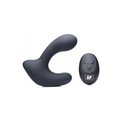 XR Brands Silicone Prostate Stimulator + Remote Control with 10 Speeds