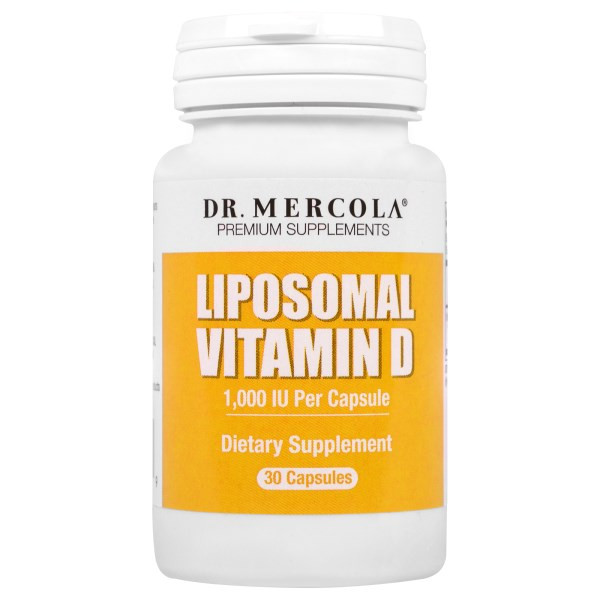 Liposomal Vitamin D - 1.000 IU (30 capsules) - Dr. Mercola