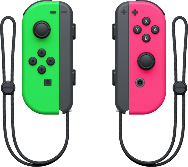 Nintendo Switch Joy-Con set Splatoon Groen / Roze