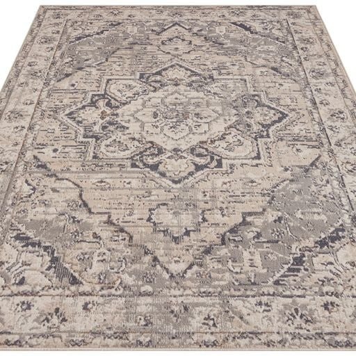 Vloerkleed Vintage Sand Grijs - Hanse Home Terrain - 160x235 cm - Rechthoek - Dekbed-Discounter.nl