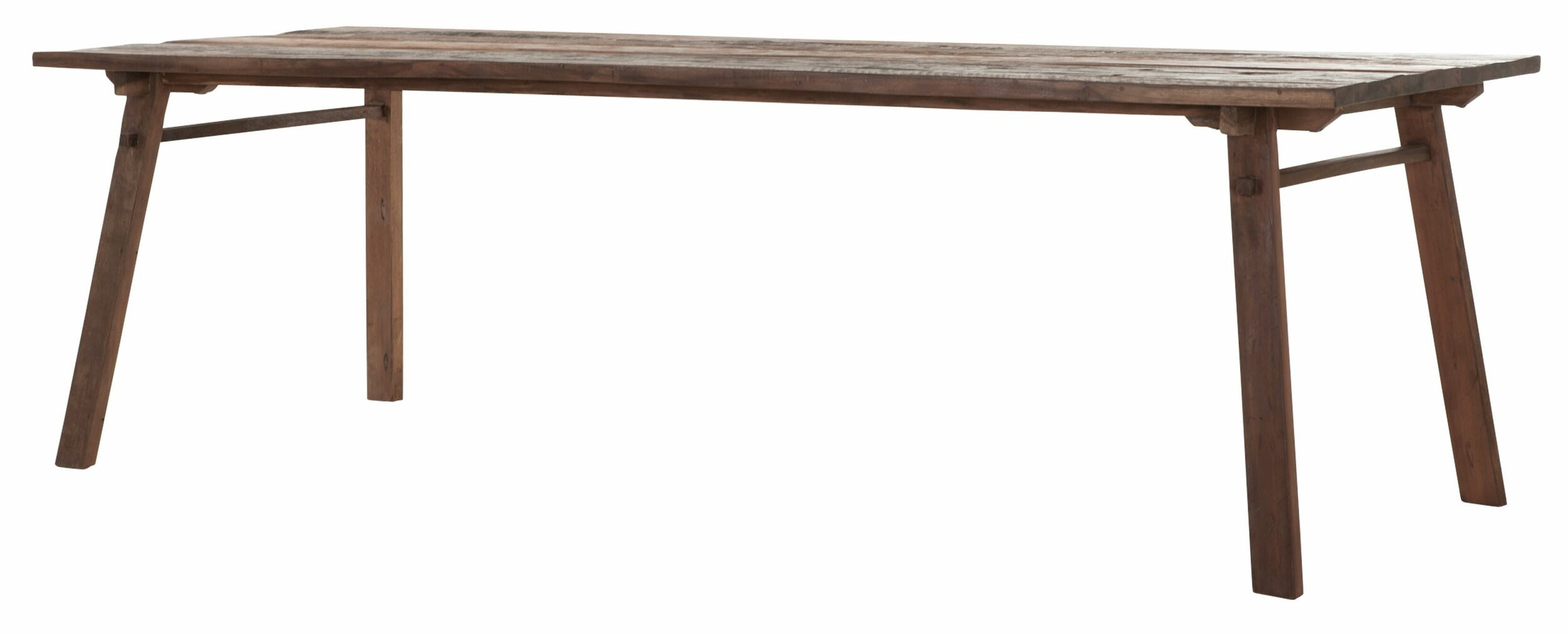 MUST Living Eettafel Campo Hout, 260 x 95cm - Bruin