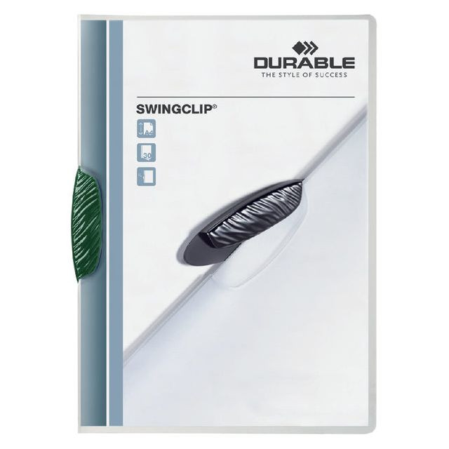 Durable klemmap Swingclip groen