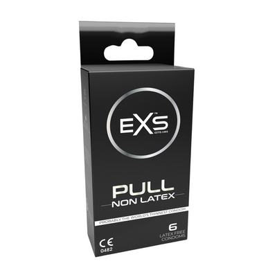 EXS EXS Pull - Non-Latex Condoms - 6 Pieces