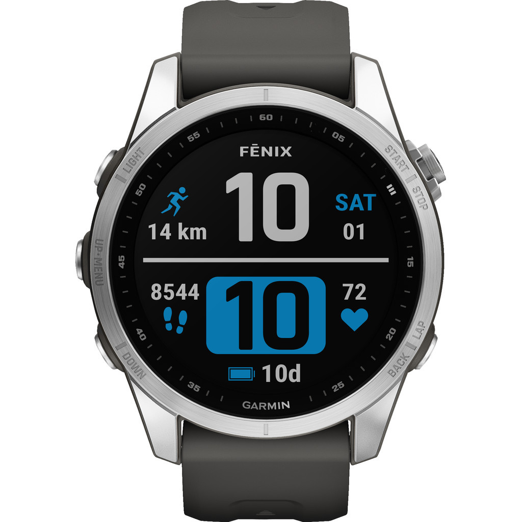 Garmin Fenix 7S Zilver/Grijs 42mm