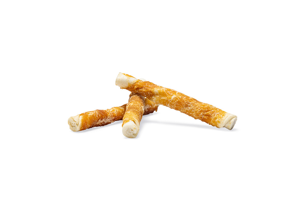 Beeztees Culinair Kauwstick met Kip voordeelverpakking hondensnacks 60 stuks 15 cm