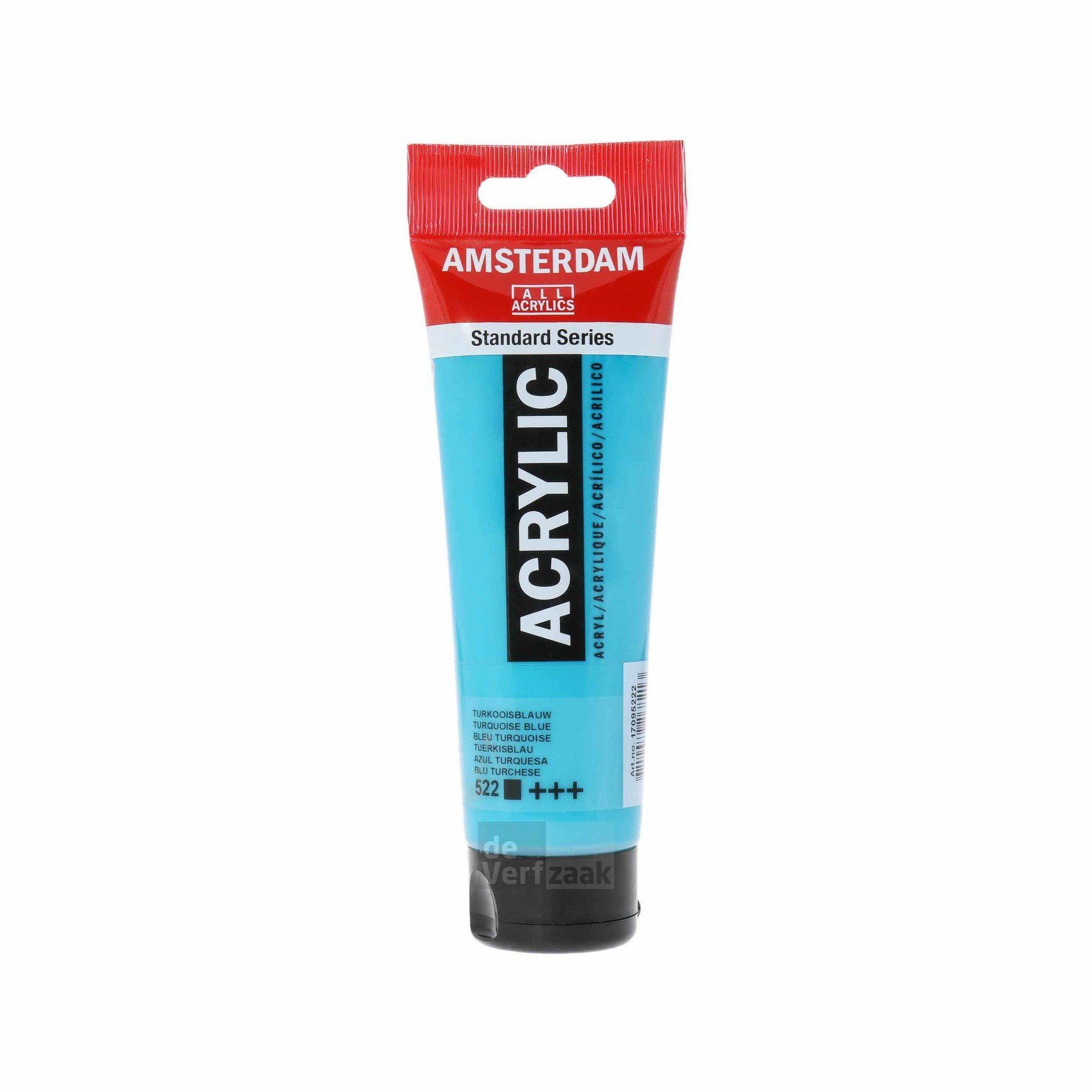 Royal Talens Amsterdam Acrylverf 120 ml - Turkooisblauw