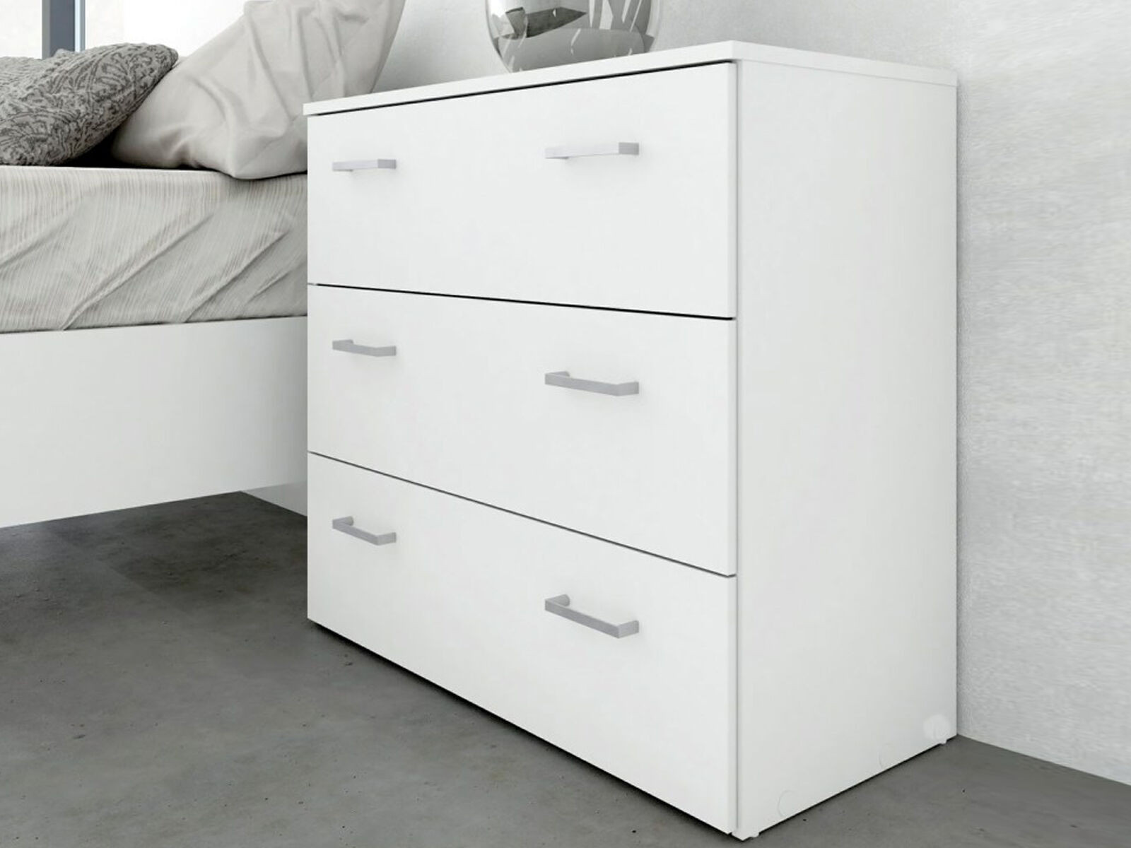 Commode SPACIO 3 lades wit