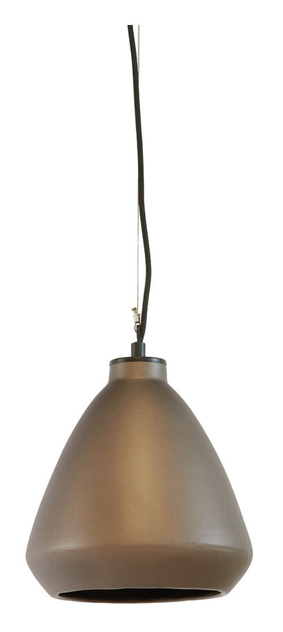 Light & Living Hanglamp Desi 23cm - Mat Brons