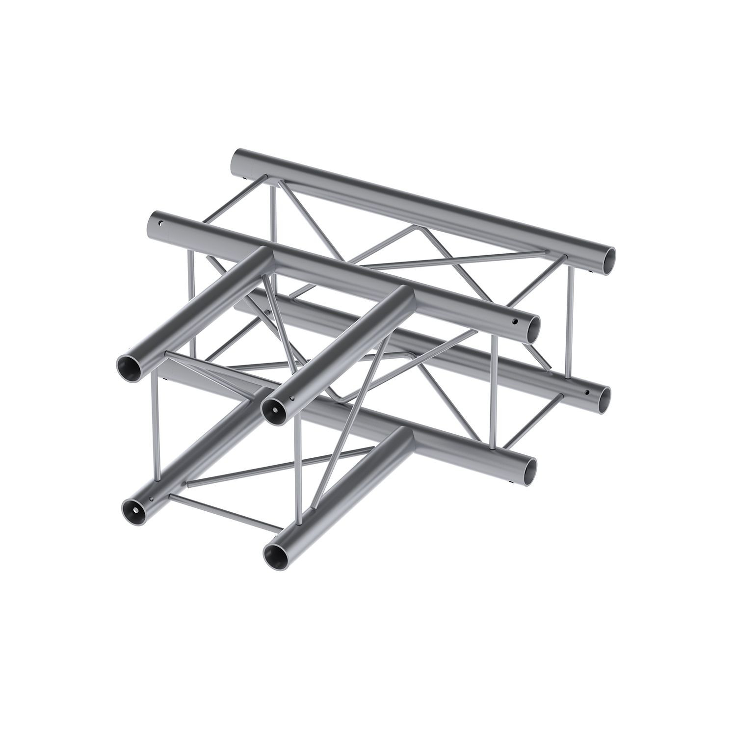 BeamZ Deco Truss P24-T35 vierkante truss T-stuk 3-weg