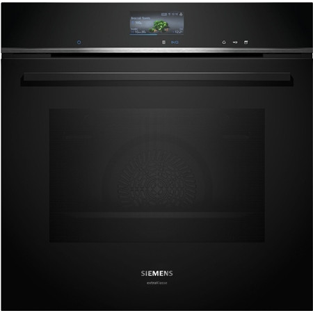 Siemens HS736GDB1 iQ700 extraKlase Oven met Volwaardige Stoom - 60 x 60 cm - Zwart