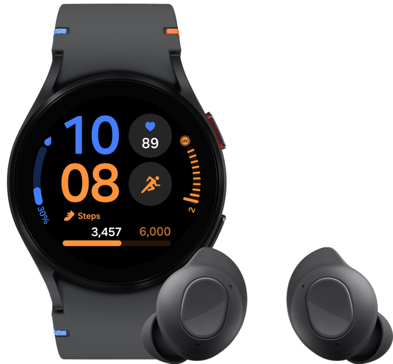 Samsung Galaxy Watch FE Zwart + Buds FE Zwart