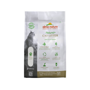 Almo Nature Soft Texture plantaardige kattenbakvulling 2 x 4,54 kg