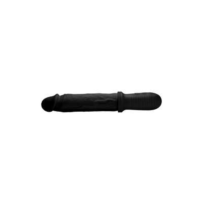 XR Brands Auto Pounder - Vibrating and Thrusting Dildo with Handle