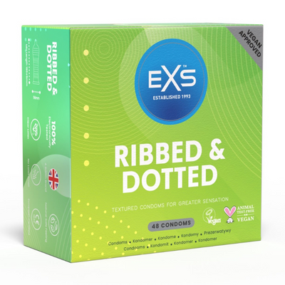 EXS Ribbed and Dotted Retail Pack - 48 Pieces