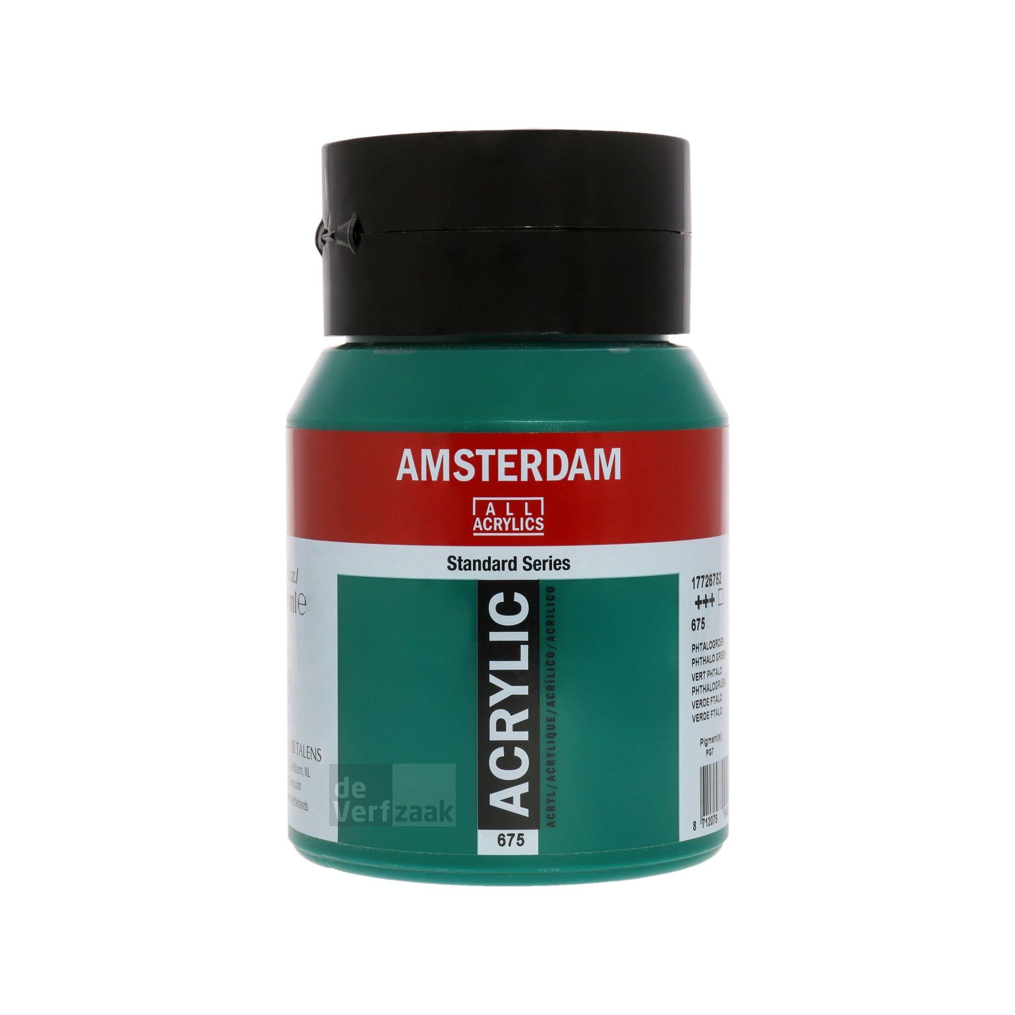 Royal Talens Amsterdam Acrylverf 500 ml - Phtalogroen