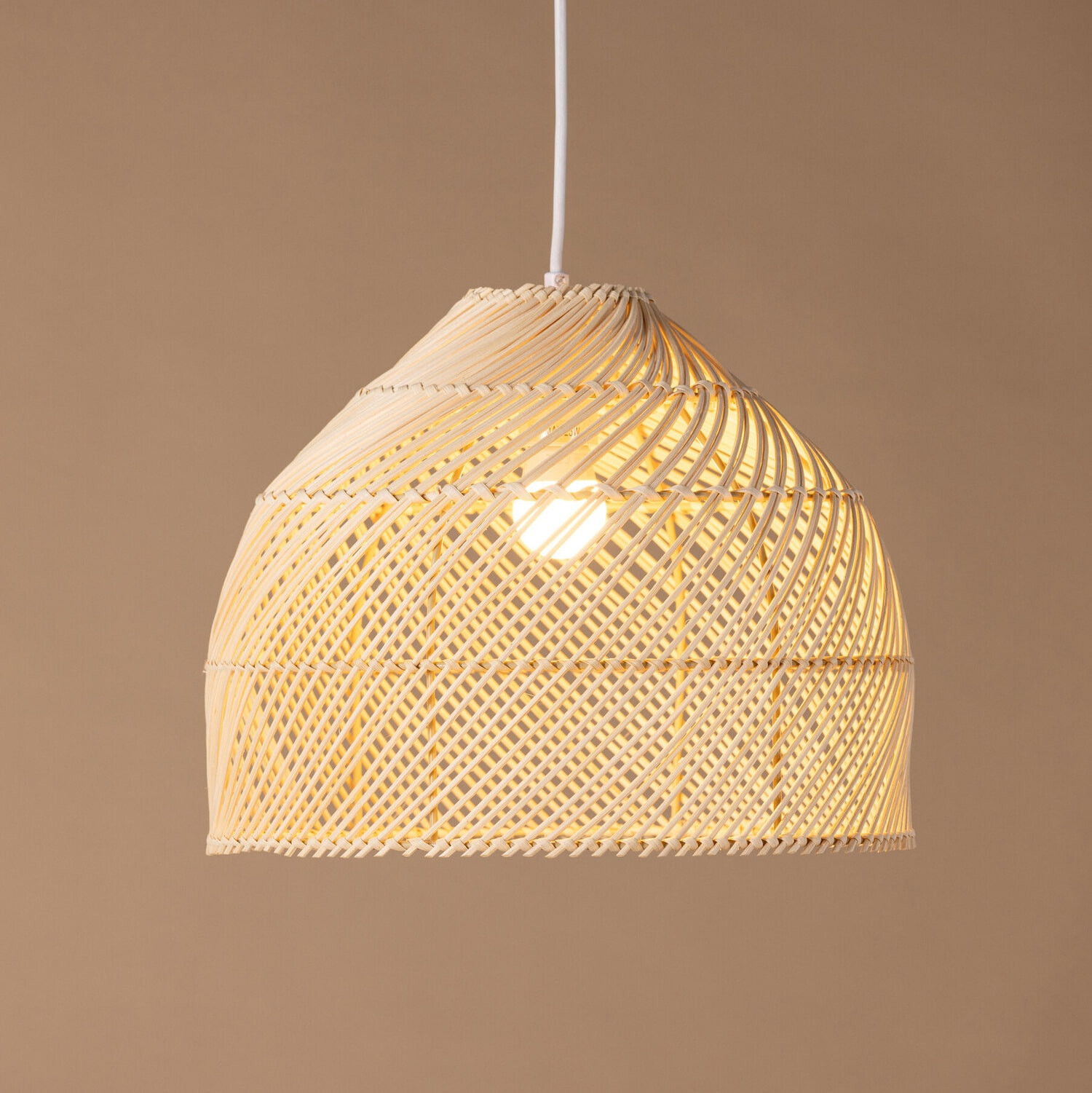 Nohr Hanglamp Bambie Rattan, 27cm - Naturel