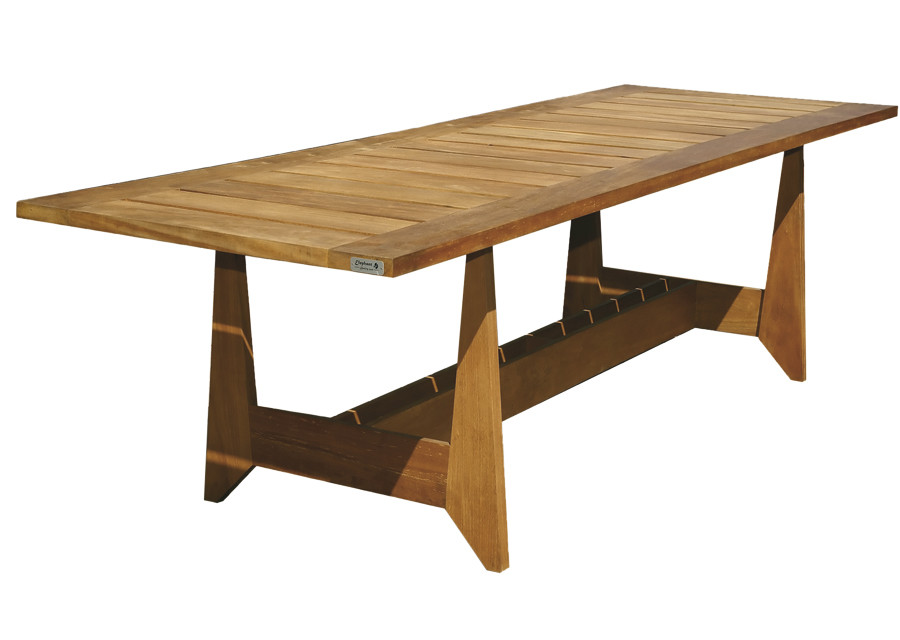 Tuintafel hardhout 90x266cm