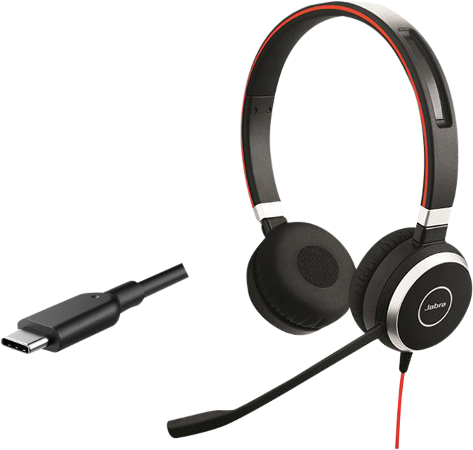 Jabra Evolve 40 USB-C - MS Stereo Office Headset