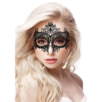 Ouch! by Shots Queen - Black Lace Mask