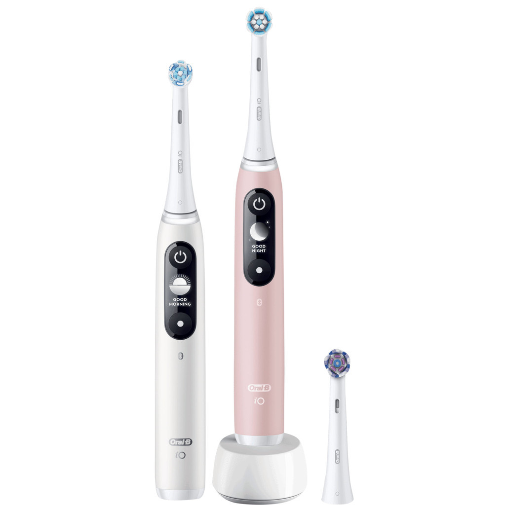 Oral-B iO Series 6N Duo Pack Wit + Roze