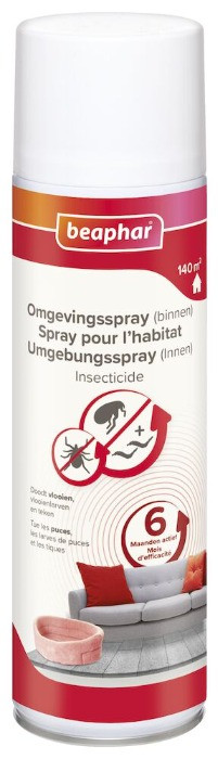 Beaphar Omgevingsspray hond/kat vlo en teek 500 ml