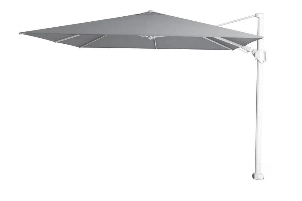 Platinum | Zweefparasol Challenger T² Premium 300 x 300 cm | Wit-Manhattan