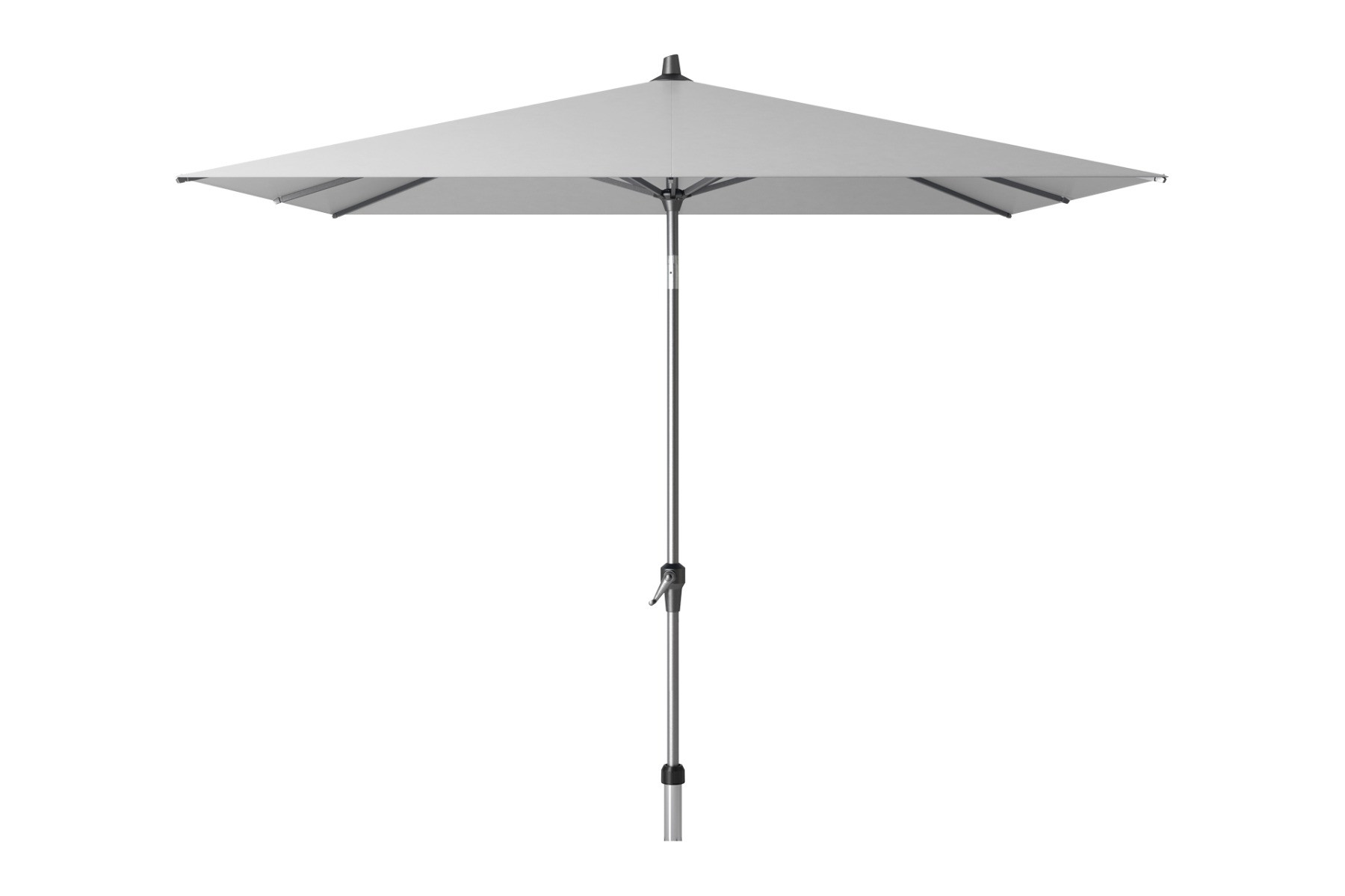 Platinum Riva stokparasol 2,5x2,5 m. - Light grey