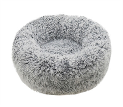 Rosewood hondenmand silver fluff grijs 66x66 cm