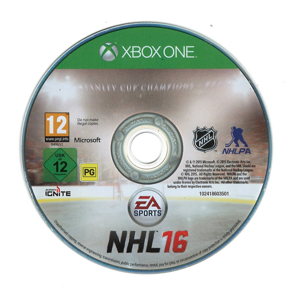 NHL 16 (losse disc)