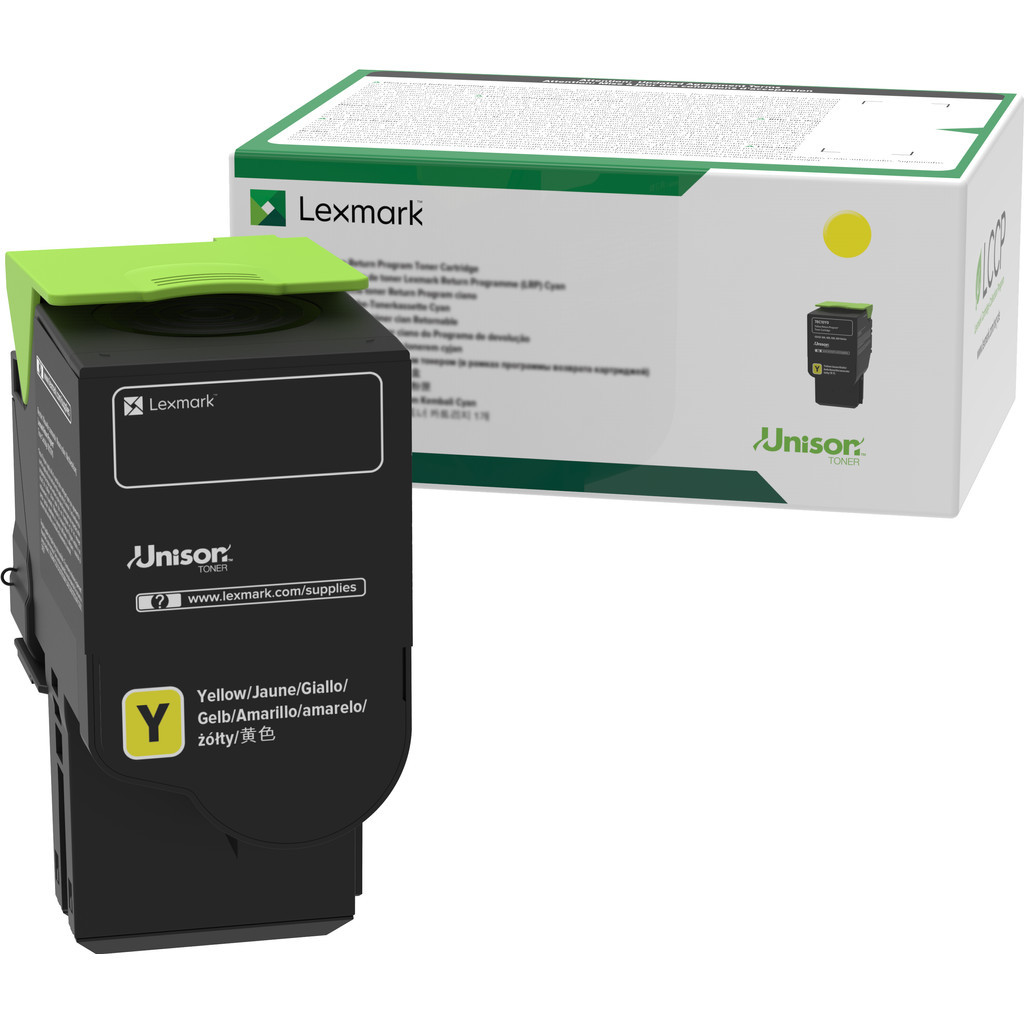 Lexmark C242X Toner Geel