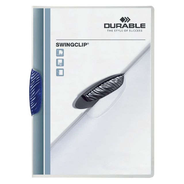 Durable klemmap Swingclip donkerblauw