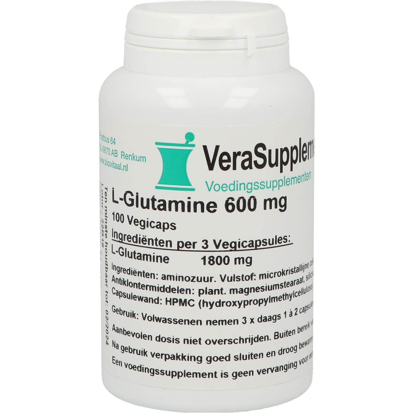 L-Glutamine 600 mg