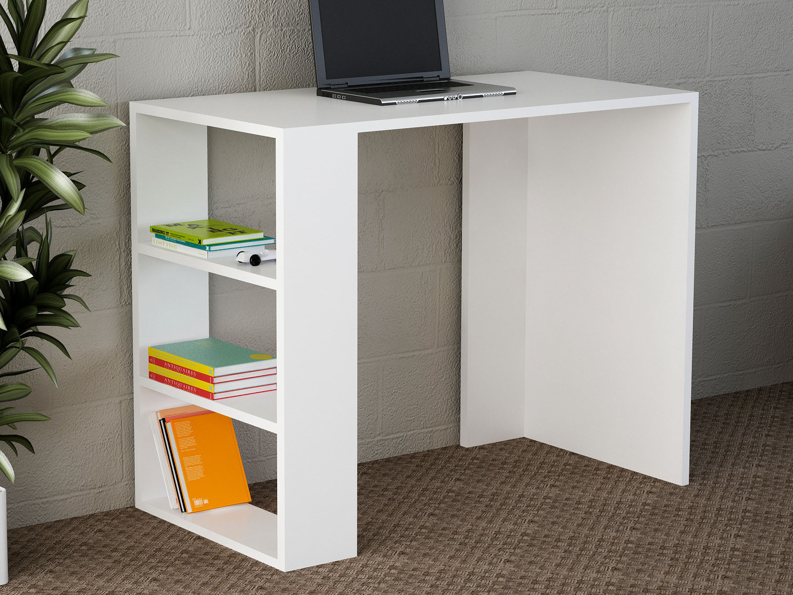 Bureau NETANYOU 90 cm wit