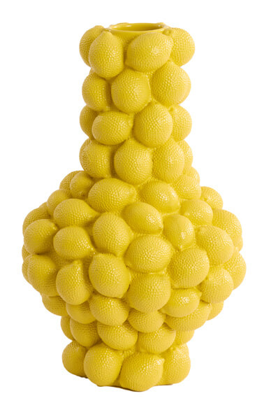 Light & Living Vaas 'Lemon' 47cm, kleur Geel