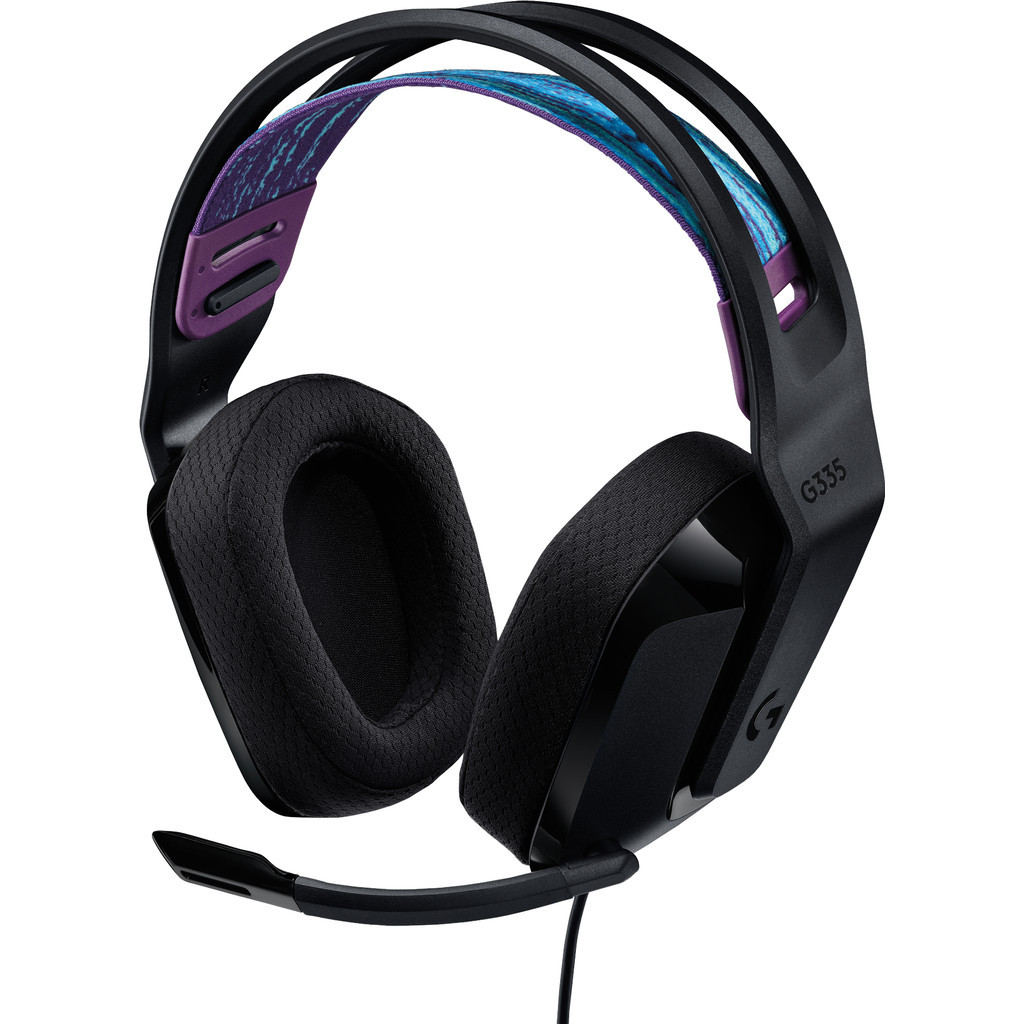 Logitech G335 Bedrade Gaming Headset Zwart