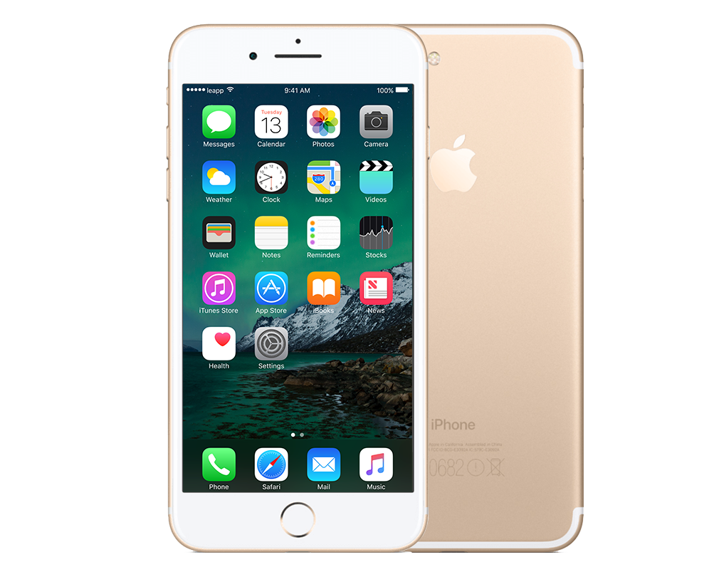 Refurbished iPhone 7 Plus Goud Als nieuw