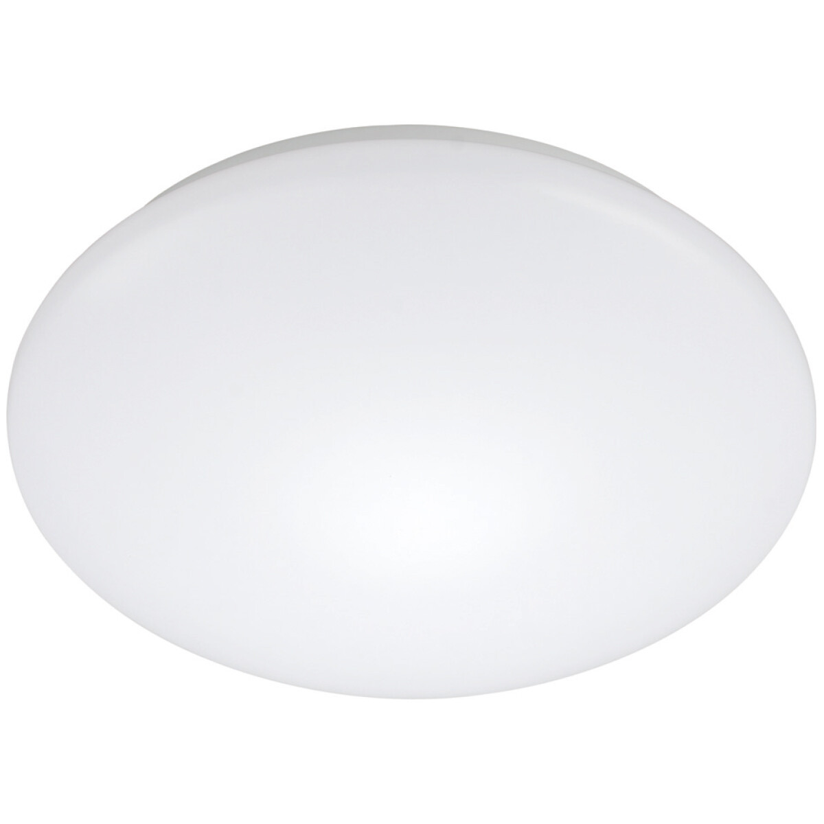 LED Plafondlamp met Bewegingssensor - Strum - 24W - Opbouw Rond - Natuurlijk Wit 4200K - 360° - Mat Wit - Aluminium