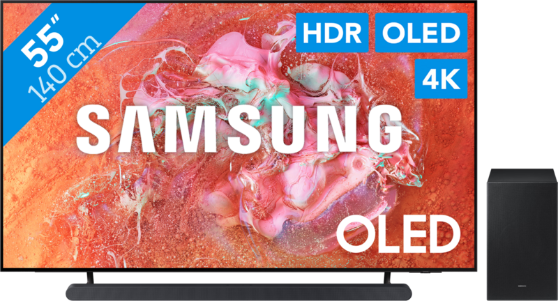 Samsung OLED 4K 55S85D (2024) + Soundbar