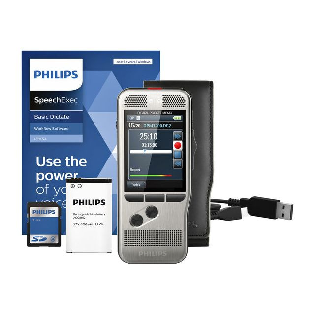 Dicteerapparaat Philips PocketMemo DPM7200