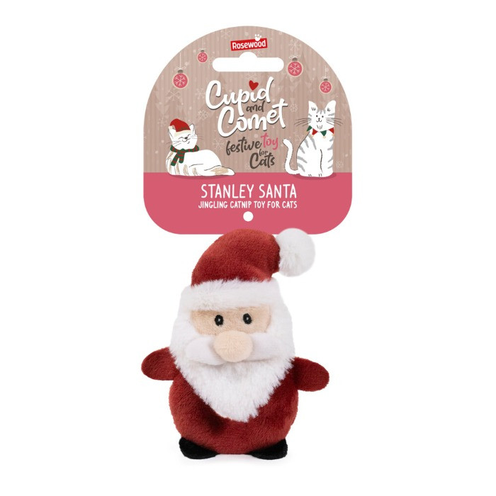 Rosewood Cupid&Comet Sven Santa kattenspeelgoed