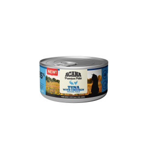 Acana Premium Paté tonijn met kip natvoer kat (85 g) 2 trays (48 x 85 g)