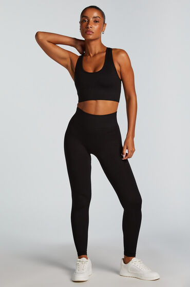 Hunkemöller HKMX High waisted naadloze sportlegging Zwart