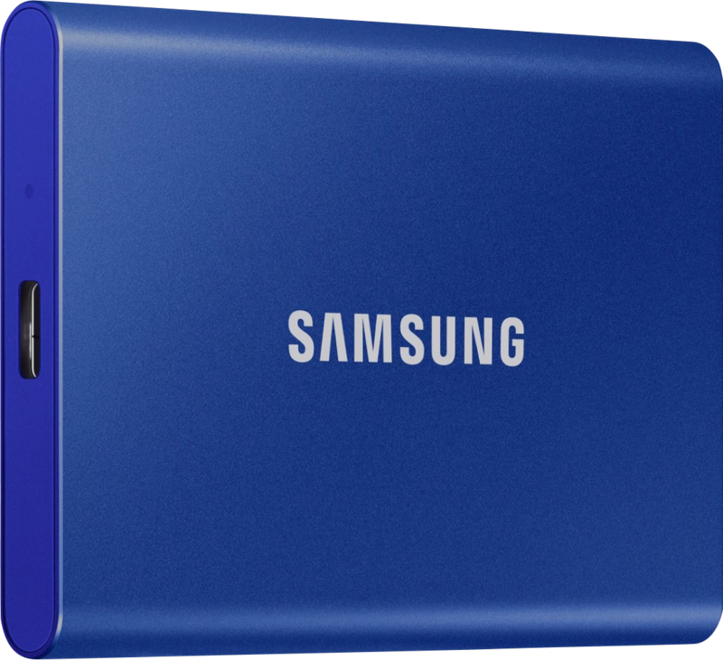 Samsung T7 SSD 1TB Blauw