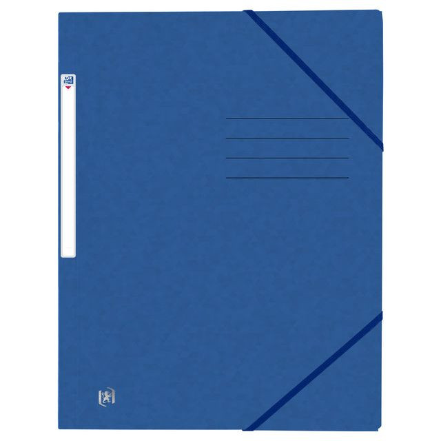 Oxford Top File+ elastomap, voor ft A4, blauw