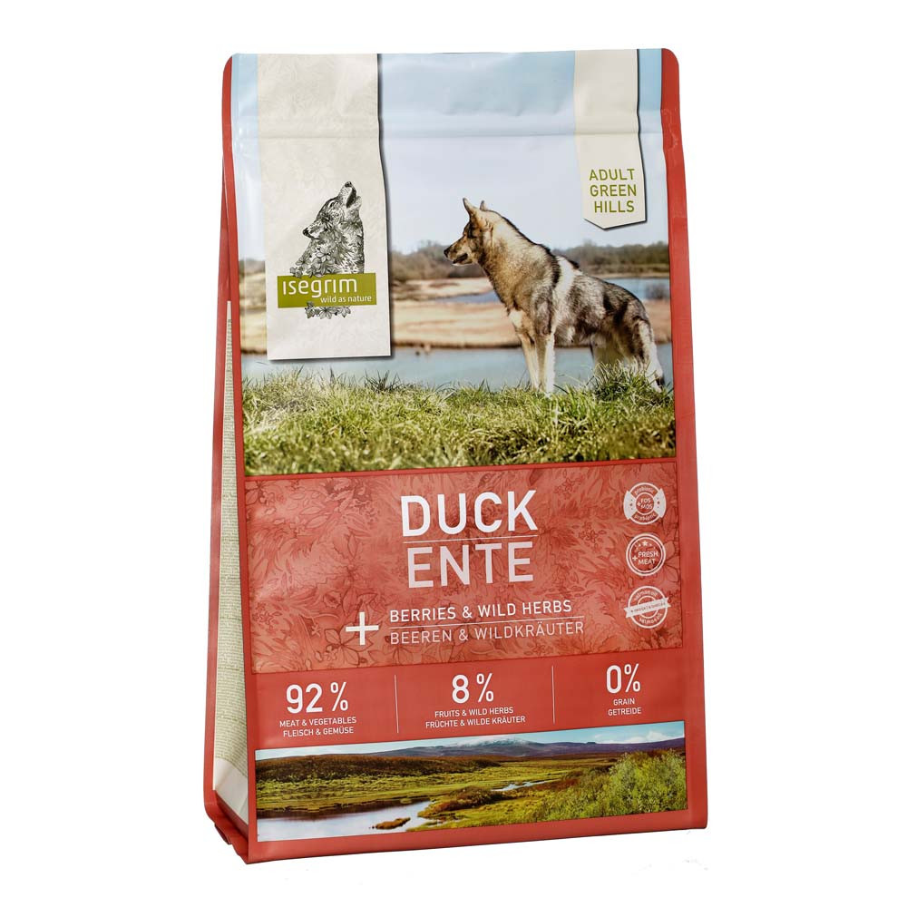 isegrim GREEN HILLS Eend met bessen & wilde kruiden, 3 kg