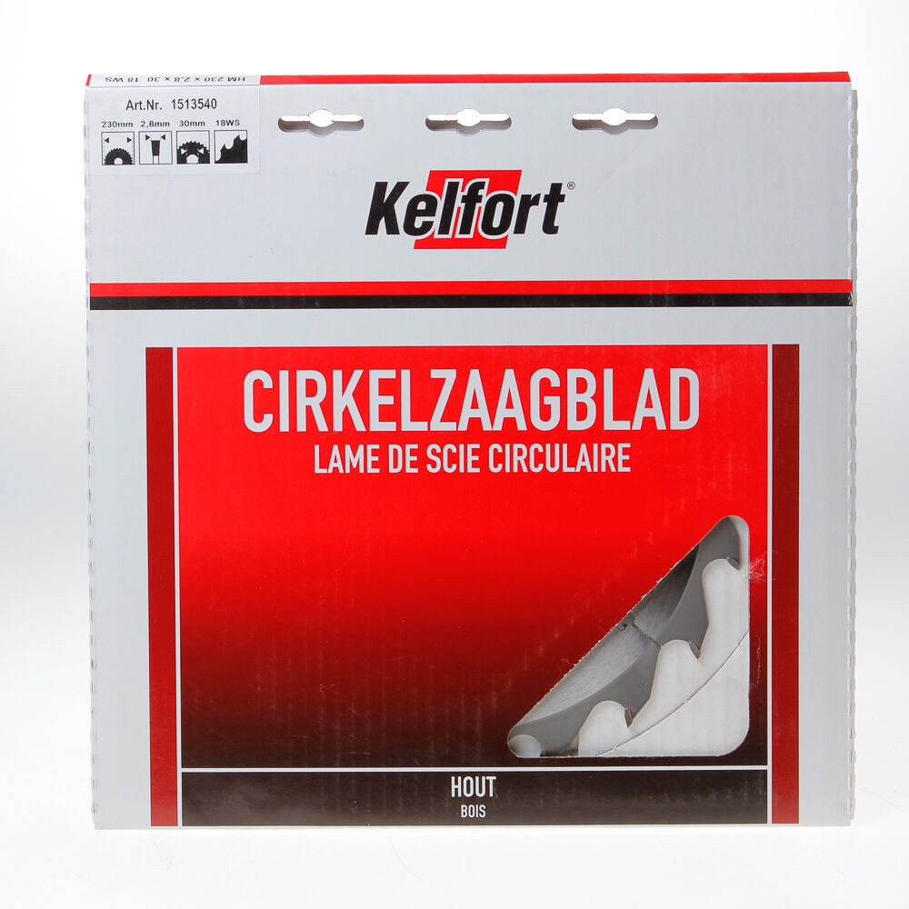 Cirkelzaagblad hm 230x30 18t