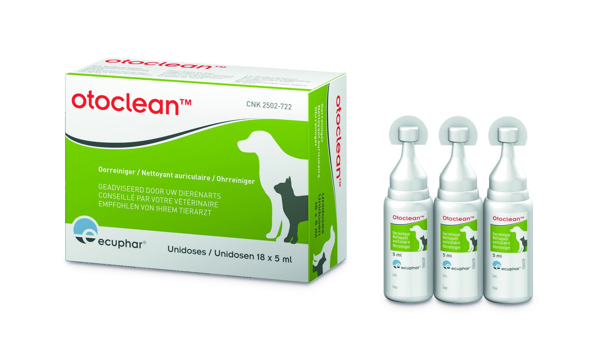 Otoclean Oorreinigingsmiddel 18x5ml