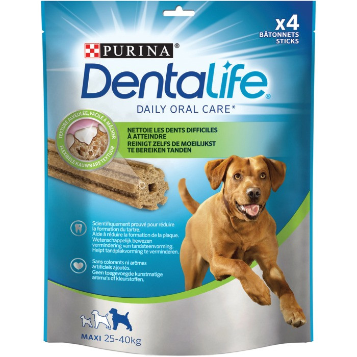 Purina Dentalife Daily Oral Care Large kauwsnacks hond 4 stuks