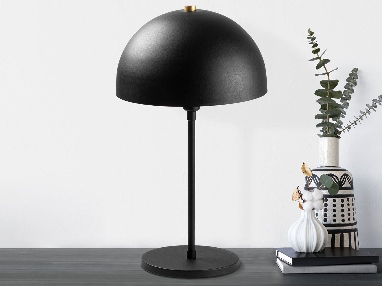 Tafellamp POPOLO 1 lamp zwart