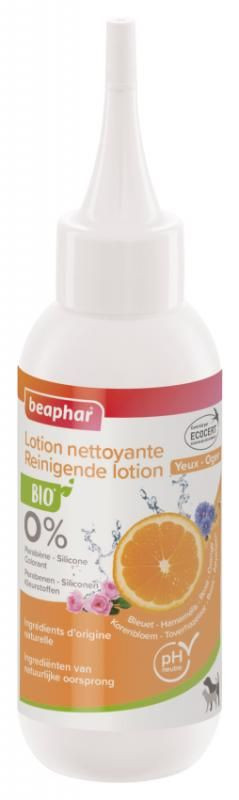 Beaphar Bio reinigende lotion ogen 100ml